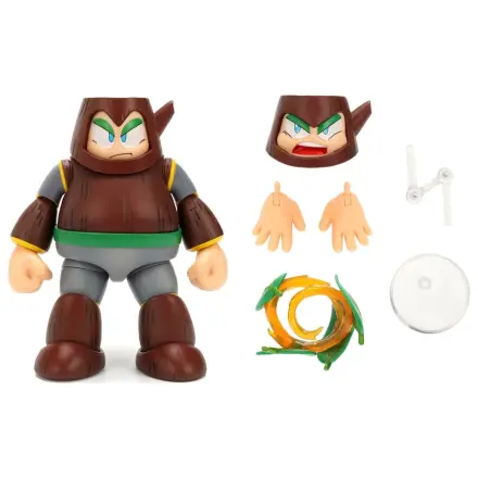 Mega Man Actionfigur Wood Man 11 cm Produktfoto