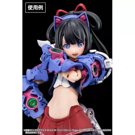 Megami Device M.S.G 04 Zubehör Set Face Chaos & Pretty Skin Color B Produktfoto