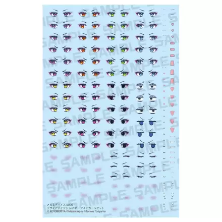 Megami Device M.S.G. Plastik Modellbausatz 1/1 Desire Maiden Raider Augenabziehbild-Set Produktfoto