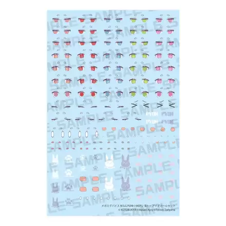 Megami Device M.S.G. Plastik Modell Bausatz 1/1 Puni Mofu Yuki Tu Augen Abziehbild Set Produktfoto