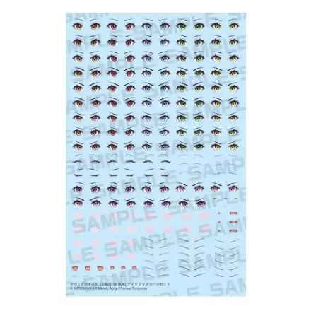Megami Device M.S.G. Zubehör-Set für Plastic Model Kits 1/1 Buster Doll Knight Eye Decal Set Produktfoto