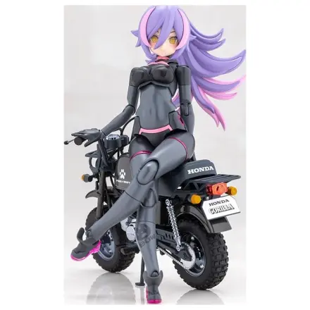 Megami Device Puni Mofu Racing Lang mit Honda Modellbausatz 14 cm Produktfoto