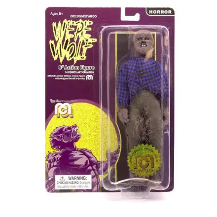 Mego Horror Actionfigur Werewolf (Flocked) 20 cm termékfotója