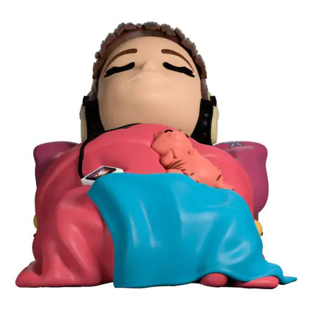 Meme Vinyl Figur Sleepy Lofi Girl 6 cm Produktfoto
