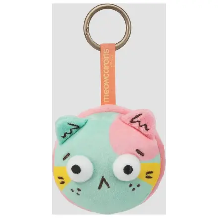Meowcaron Plüsch Taschenanhänger Scared 7 cm Produktfoto