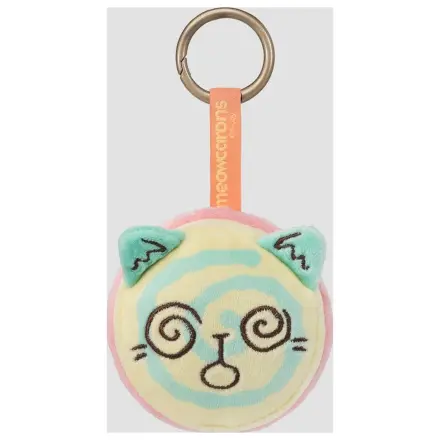 Meowcaron Plüsch Taschenanhänger Spirale 7 cm Produktfoto