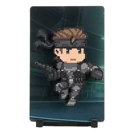 Metal Gear Solid 2 FiGGYZ Magnet Sammlerstück Solid Snake (Hero Pose) 11 cm Produktfoto