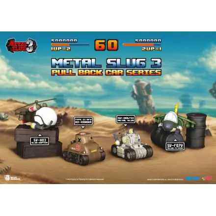 Metal Slug 3 Pull Back Car Series Rückzug-Autos 4er-Set Produktfoto