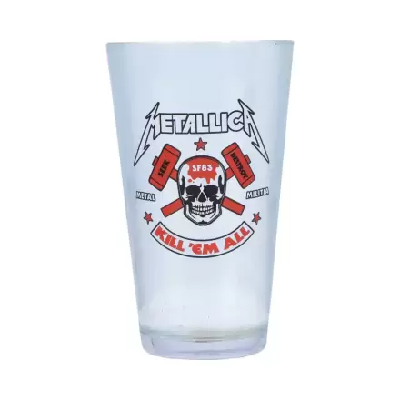 Metallica Kill Em All Glass termékfotója