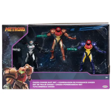 Metroid Pack 3 Figuren 6cm Produktfoto