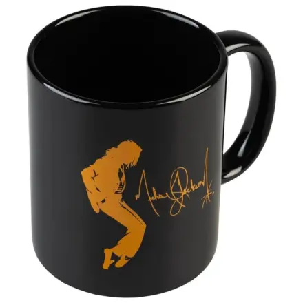 Michael Jackson Tasse King of Pop Schwarz 350 ml Produktfoto