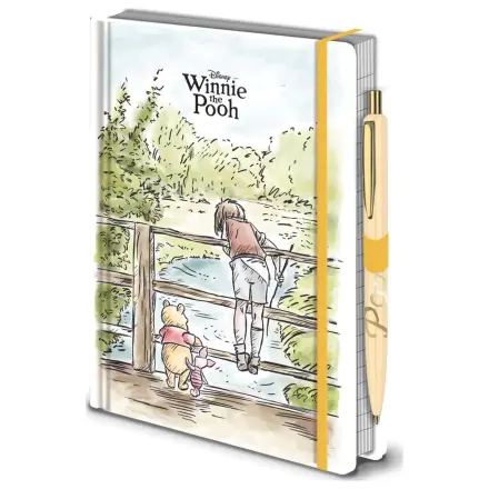 Winnie the Pooh Notizbuch & Stift Set Pooh Sticks Produktfoto