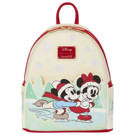 Mickey & Friends by Loungefly Mini Rucksack mit Stirnbandhalter Ice Skating Produktfoto