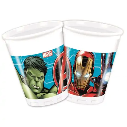 Mighty Avengers Plastikbecher 8er-Pack 200 ml Produktfoto