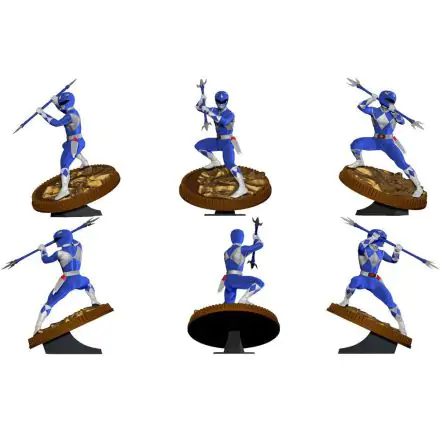 Mighty Morphin Power Rangers PVC Statue Blue Ranger 23 cm Produktfoto