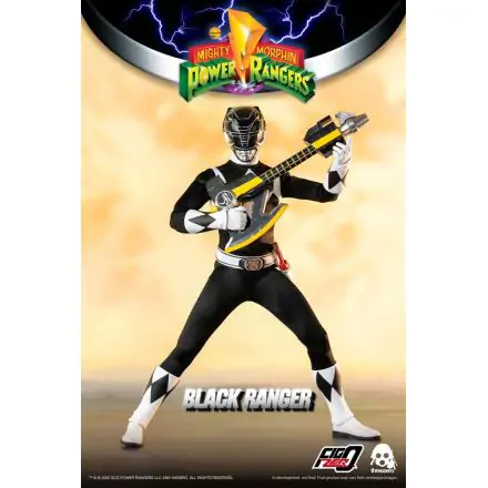 Mighty Morphin Power Rangers FigZero Action Figur 1/6 Black Ranger 30 cm Produktfoto
