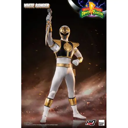 Mighty Morphin Power Rangers FigZero Actionfigur 1/6 White Ranger 30 cm Produktfoto