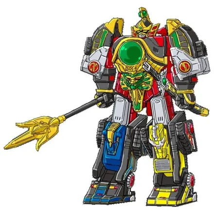 Mighty Morphin Power Rangers Thunder Megazord mit Mega Power Sword Action-Figur 28 cm Produktfoto