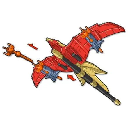 Mighty Morphin Power Rangers Thunderzord Actionfigur Firebird Produktfoto