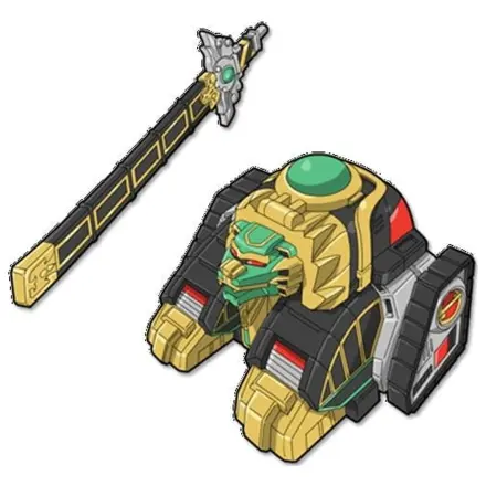 Mighty Morphin Power Rangers Thunderzord Actionfigur Lion Produktfoto