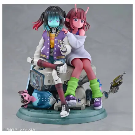 Milky Subway The Galactic Limited Express PVC Figuren 2er-Pack Chiharu & Makina 18 cm Produktfoto