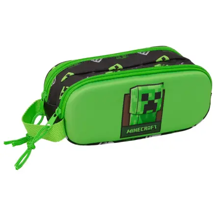 Minecraft 3D doppeltes Federmäppchen Produktfoto