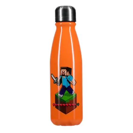 Minecraft Aluminium Wasserflasche Produktfoto