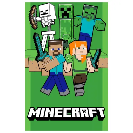 Minecraft Attack Handtuch 70x140cm Produktfoto