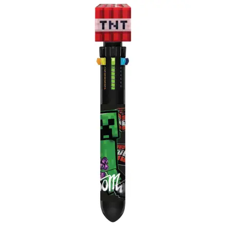 Minecraft Boom 10-farbiger 3D Stift Produktfoto