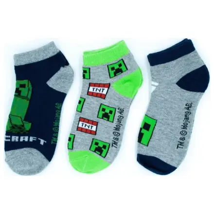 Minecraft Boomstep Kinder Geheim Socken 23/26 Produktfoto