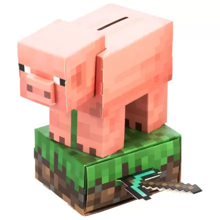 Minecraft Baue deine eigene Spardose Schatz Schwein Produktfoto