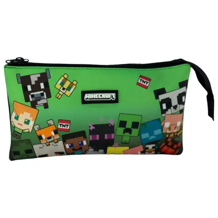 Minecraft Characters dreifaches Mäppchen Produktfoto