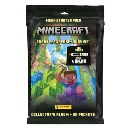 Minecraft - Create, Explore, Survive Trading Cards Starter-Set *Deutsche Version* Produktfoto