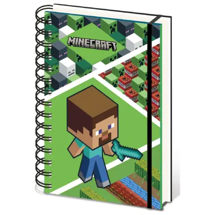 Minecraft Creeper A5 Wiro Notizbuch Produktfoto