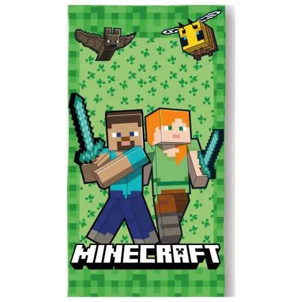 Minecraft Cube World Handtuch 70x140cm Produktfoto