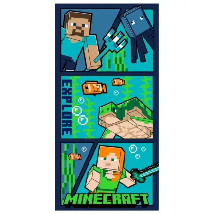 Minecraft Explore Handtuch 70x140cm Produktfoto