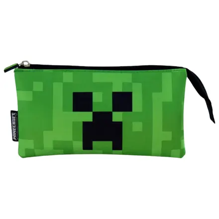 Minecraft Face dreifaches Federmäppchen Produktfoto