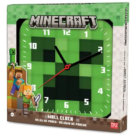 Minecraft Wanduhr Produktfoto