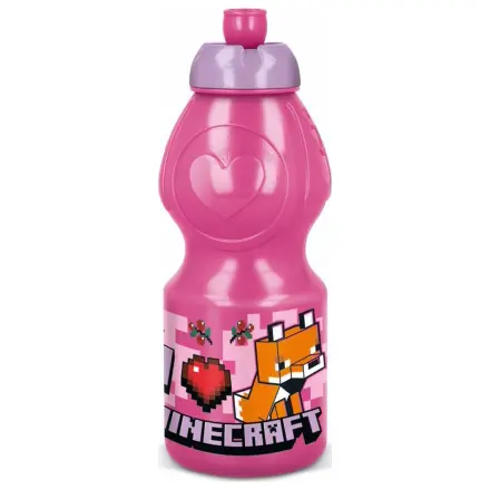 Minecraft Girls Kunststoff Sportflasche 400 ml Produktfoto