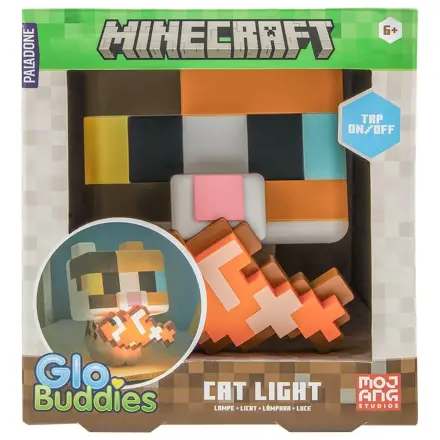 Minecraft GloBuddies Light Katze 15 cm Produktfoto