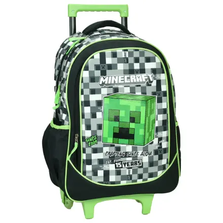 Minecraft Gray Stone Roll Schultasche, Tasche 46 cm Produktfoto