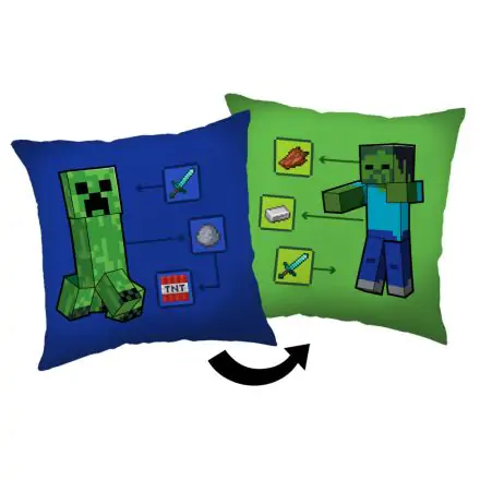 Minecraft How to Creeper Kissen, Dekokissen 40*40 cm Produktfoto