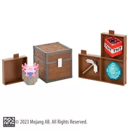 Minecraft Loot Chest Caves 10 cm termékfotója