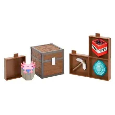 Minecraft Loot Chest Caves 10 cm Produktfoto
