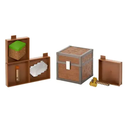 Minecraft Loot Chest Plains 10 cm Produktfoto
