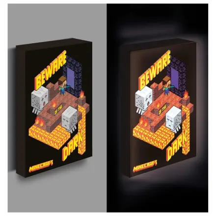 Minecraft Helles Leinwandbild 40x30 cm Produktfoto
