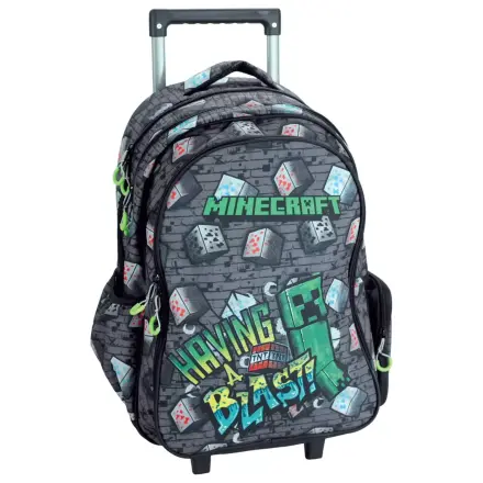 Minecraft Metro Art Blast Rolling Schulranzen, Ranzen 46 cm Produktfoto