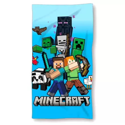 Minecraft Microfaser Strandtuch Produktfoto