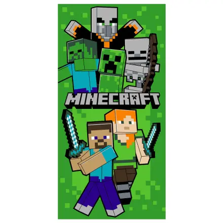 Minecraft Mikrofaser-Strandtuch Produktfoto