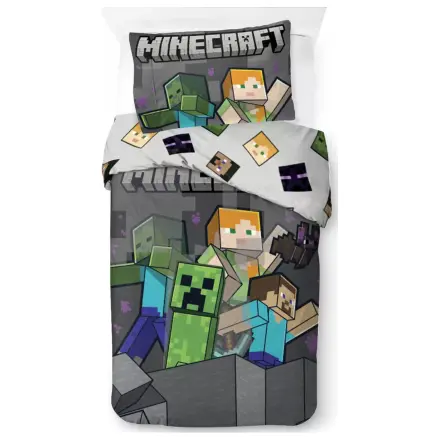 Minecraft Mob Fushion Mayhem Bettbezug Produktfoto